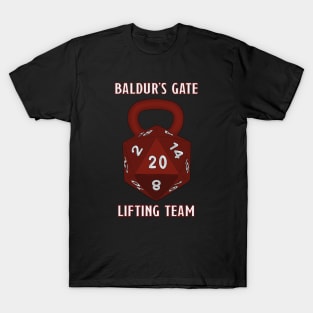 Baldur’s Gate Lifting Team T-Shirt